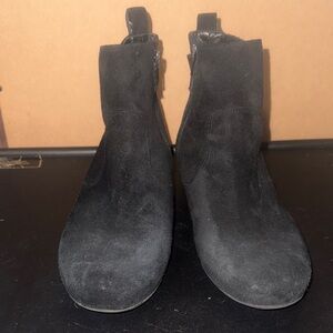 Michelle D Black Ankle Boots